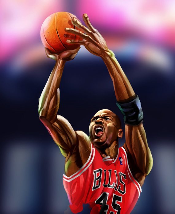 Michael Jordan Art