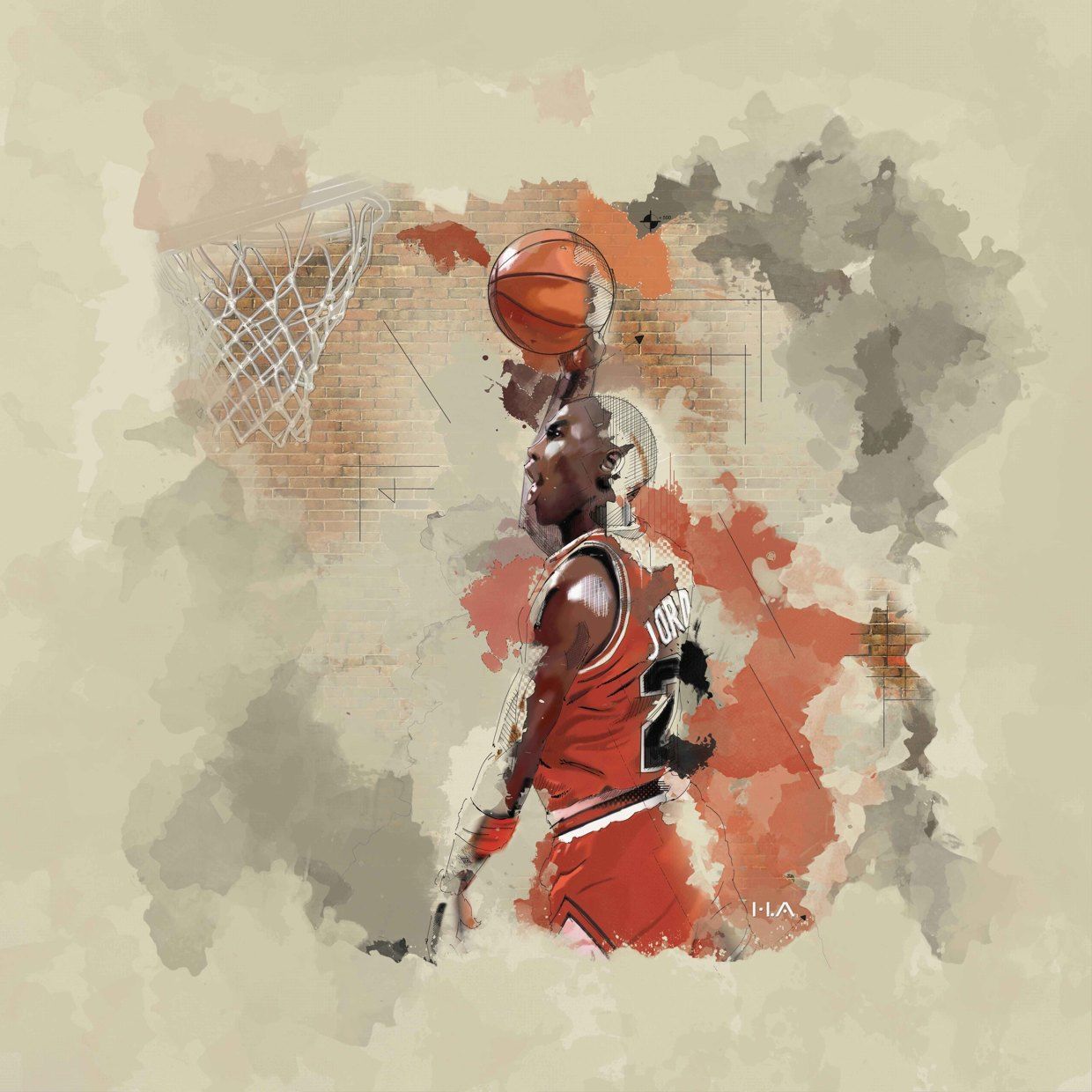 Michael Jordan Art