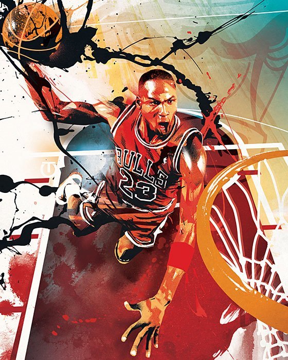 Michael Jordan Art